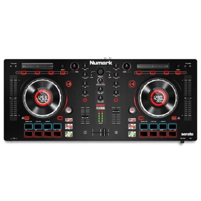 Numark Mixtrack Platinum Serato Control, DJ Mixer, Built-in Audio Interface - Image 1 of 4