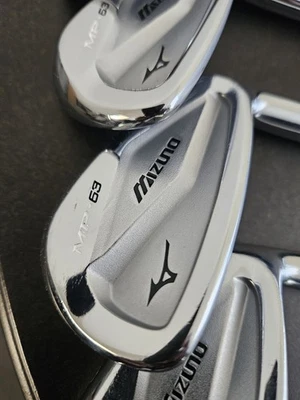 Mizuno MP-63 Irons 5-pw. Nippon NS Pro Stiff. Standard Length and Lie - Image 1 of 4
