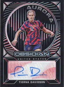 2021/22 Panini Obsidian Soccer - Tierna Davidson - Aurora Auto /25 - Picture 1 of 2