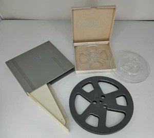 3 leere Aufnahmebandspulen Kunststoff plus 1 leere BASF Kunststoffbandbox - Bild 1 von 9