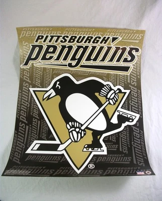 3 Pittsburgh Penguin Posters - Crosby - Malkin - Logo - Image 1 of 4