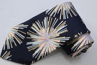 Corbata de cuello LIBERTY BLUE SEDA CON: 3 3/4 POR L: 57" HECHA EN INGLATERRA Foto 1 de 3