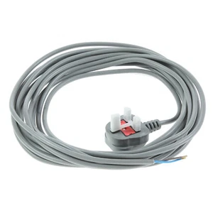 2-adriges graues Netzkabel Flexkabel 8 m 0,75 mm für Dyson DC01 DC02 DC03 - Bild 1 von 5