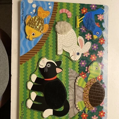 Rompecabezas de madera Touch de Melissa & Doug durante 18 meses+ Foto 1 de 3