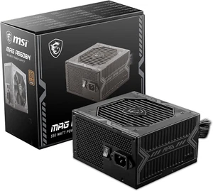 MAG A550BN Gaming Power Supply - 80 plus Bronze Certified 550W - Compact Size - - Afbeelding 1 van 6