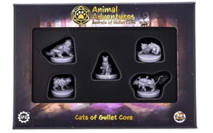ANIMAL ADVENTURES: SECRET OF GULLET COVE (CATS) zum Bemalen oder Spielen - #C3 - Picture 1 of 3