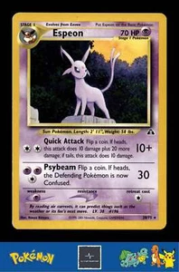 👾 2001 Pokemon Neo Discovery 20/75 Espeon - Picture 1 of 3