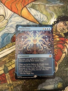 Omniscience Wilds of Eldraine: Enchanting Tales paquete regular casi nuevo fresco - Imagen 1 de 2