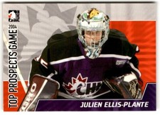 2004-05 ITG Heroes and Prospects Top Julien Ellis-Plante #8 Shawinigan