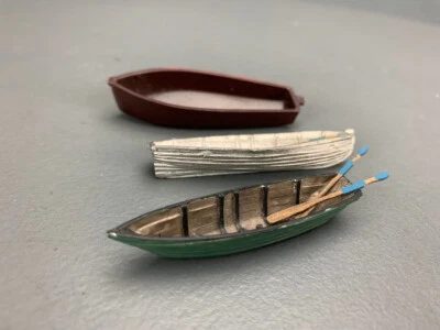 HO Figure Group -  Three fishing boats HO3651 - Image 1 of 4