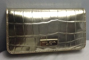 HENRI BENDEL WEST 57TH MINI FUNDA TELÉFONO COCODRILO EN DORADO NUEVO - Imagen 1 de 3