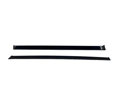 2013-2022 RANGE ROVER LEFT & RIGHT SUNROOF MOLDING FINISH PANEL SET GLOSS BLACK Foto 1 de 4