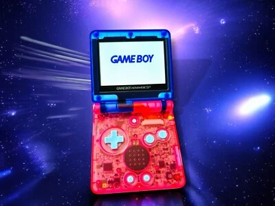 GBA SP Gameboy Advance SP Handmade Gamer’s Handheld Console IPS V2/V5, USB C Mod - Image 1 of 4