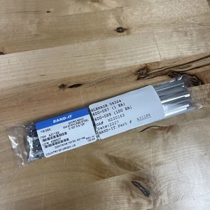 100pc Glenair Band-It Tie-Dex Micro Band 304 Stainless Steel A31189 New - Picture 1 of 3