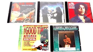 CDs Music Lot of 5 . BOB MARLEY. REGGAE CLASSIC . AFROMAN. B.B. KING. AL GREEN - Imagen 1 de 5