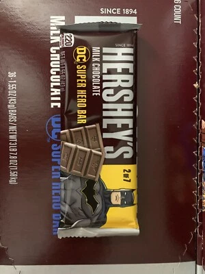 HERSHEY'S Hershey DC Justice League various comic book candy bars 1.55 Oz Bars