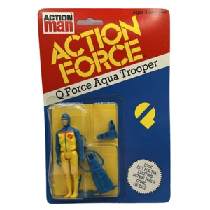 Action Force Aqua Trooper Q Force sin usar, en caja por Palitoy en tarjeta - Imagen 1 de 15