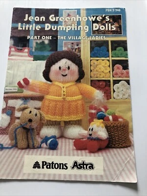 MUÑECAS DUMPLING JEAN GREENHOWE'S LITTLE, THE VILLAGE LADIES 8PLY, HILO DK Foto 1 de 4