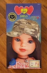 Muñeca Dell Hearts for Hearts for Hearts Girls de EE. UU. Appalachia Kentucky Country Camuflaje ¡Nueva! - Imagen 1 de 18