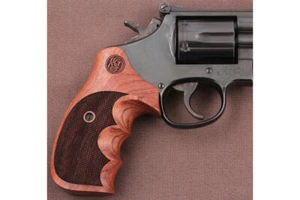 KSD Brand Smith Wesson N Frame Round Butt Compatible Rosewood Grips - Picture 1 of 1
