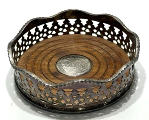 VINTAGE WEINFLASCHENUNTERSETZER - ANDREA VON SADEK 5,25"x1,5" - Bild 1 von 5