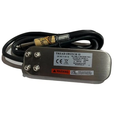 INSPIRE TATTOO SUPPLIES LTD INSPIRE UK Tread Switch Mk11 Heavy Duty Foot Switch 6mm Phono Non Slip Base