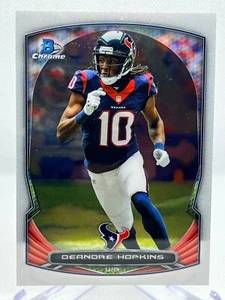 DEANDRE HOPKINS 2014 Bowman Chrome Football #83 - Picture 1 of 2