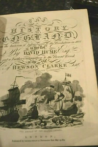 David Hume's History of England 1823 with Clarke's Continuation 3 Volumes - Picture 1 of 6