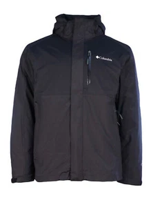 Columbia Rural Mountain Wechseljacke 3 in 1 Jacke, schwarz 2X 240 $ NEU - Bild 1 von 5