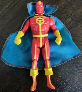 1985 Red Tornado Kenner DC Super Powers Vintage Action Figure With Original Cape - Picture 1 of 8