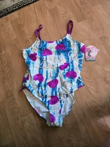 Girls Tie Dye Heart Joe Boxer Sz 18.5 New - Picture 1 of 4