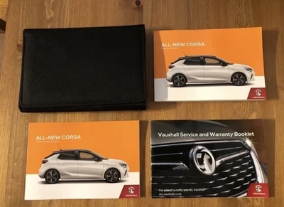 VAUXHALL CORSA F 2019-2023 HANDBOOK OWNERS MANUAL BLANK SERVICE BOOK PRINT - Image 1 of 4