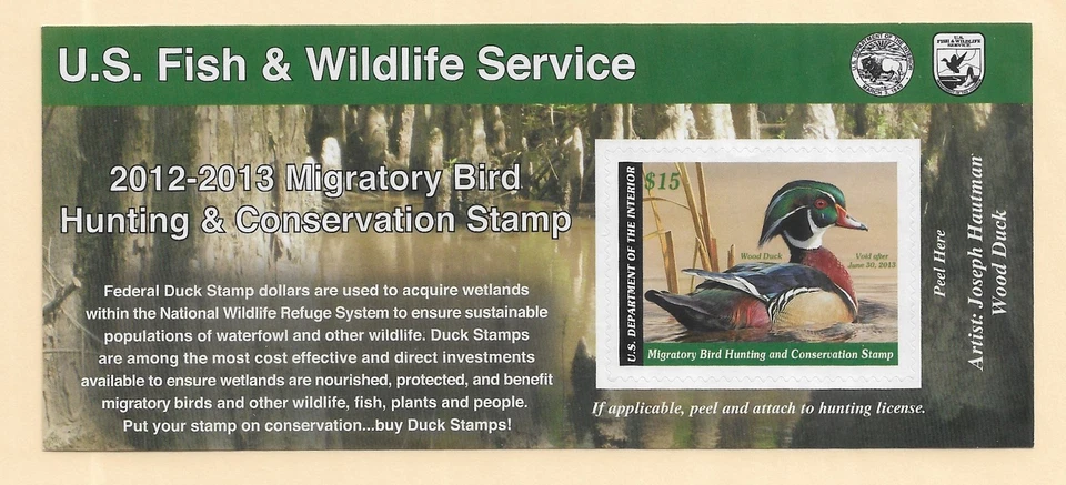 $15.00 Federal Duck Stamp, RW79A, MNH (64058) - Image 1 of 1