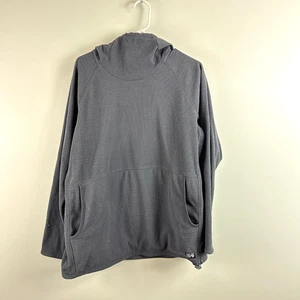 Mountain Hardwear Pullover Womens XL Hoodie Grid Fleece Hooded Outdoor Hiking - Picture 1 of 8