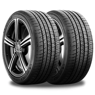 2 Michelin Pilot Sport All Season 4 305/35R20 107Y 45000 Mile Warranty 540AAA Foto 1 de 4