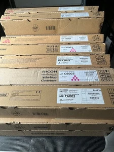 Oryginalny toner magenta Ricoh 841855 MP C6003 VAT z - Zdjęcie 1 z 1