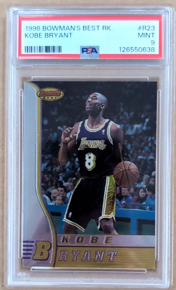1996-97 Bowman's Best - Kobe Bryant #R23 for sale | eBay