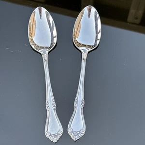 Juego de 2 cucharaditas de celebridades de acero inoxidable SSS by Oneida nuevas - Imagen 1 de 5