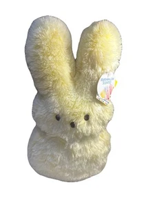 Just Born Peeps 16" 2023 Dandee Peluche Amarillo Conejo de Pascua Malvavisco Perfumado - Imagen 1 de 8