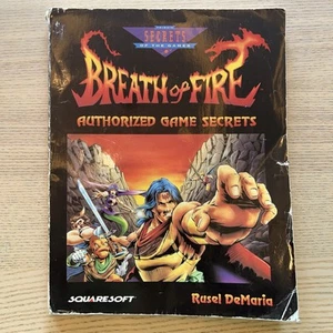 Breath of Fire Authorized Game Secrets Rusel DeMaria Prima’s Secrets Of The Game - Imagen 1 de 4