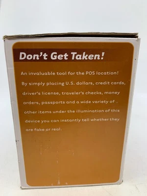 Escáner de detección de falsificaciones buscador falso nuevo en caja. Foto 1 de 3