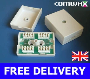 10 x Reihenklemme 78A Inline IDC Kupplung Abzweigdose ADSL Extender Joiner - Bild 1 von 1