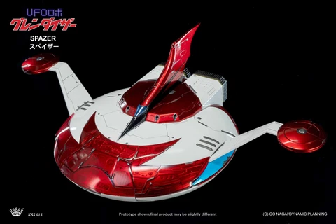 King Arts Diecast Scene Series Spazer for UFO Robot Grendizer KSS015 Cover
