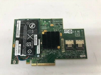 IBM RAID Controller MR SAS 8708E FRU 43W4297 PCI-E X8 SAS/SATA W/44E8763 & BATTE - Image 1 of 4