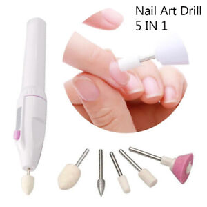 Electric Nail Polisher Pedicure Tool Nail Drill Machine Nail File Set Manicure