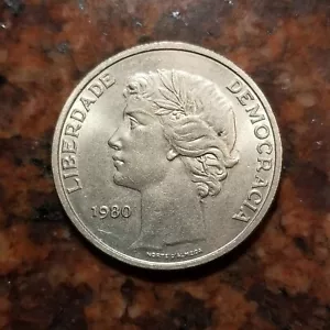 1980 PORTUGAL 25 ESCUDOS COIN - #B2376 - Picture 1 of 2