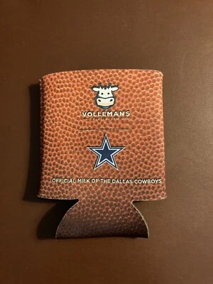 Dallas Cowboys Volleman's Family Farm Co-Brand Promo Can Koozie Coozie Cooler - Image 1 of 2