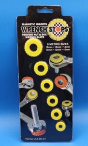 Wrench Stops * Magnetic Inserts Prevents Nut & Bolt Slips * 6 Metric Sizes - Picture 1 of 2