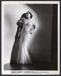Dolores del Rio MADAME du BARRY 1934 Vintage Orig Photo SEXY ACTRESS - Picture 1 of 3