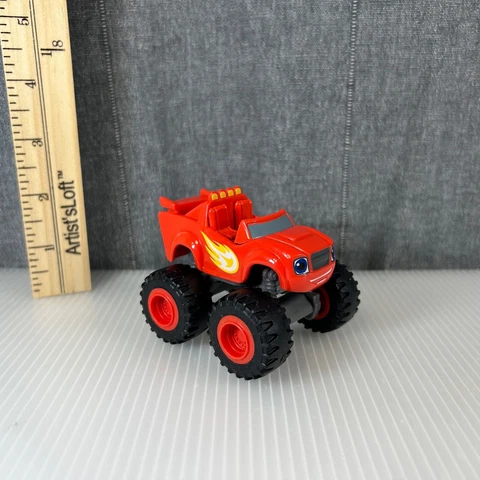 Blaze And The Monster Machines Blaze Red Plastic Truck Vehicle Mattel Cover
